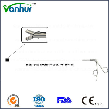 Instrumentos quirúrgicos Urología Rigid &quot;Pike Moutn&quot; Grasping Forceps